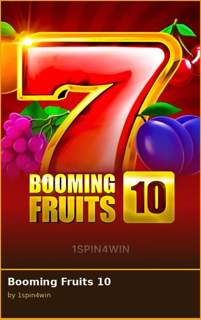 Booming Fruits 10