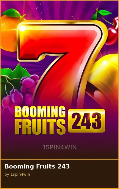 Booming Fruits 243