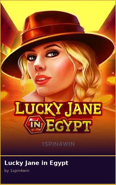 Lucky Jane in Egypt