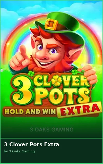 3 Clover Pots Extra