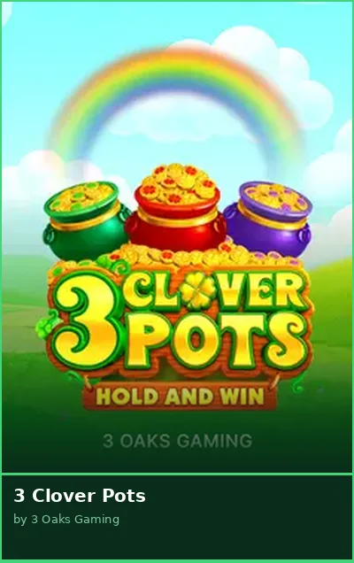 3 Clover Pots