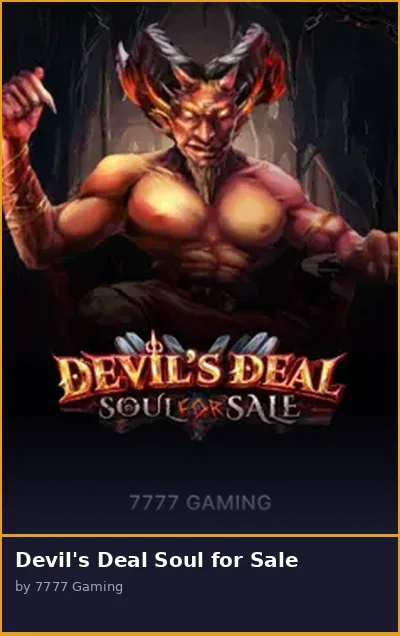 Devil s Deal Soul for Sale
