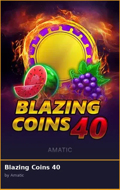 Blazing Coins 40