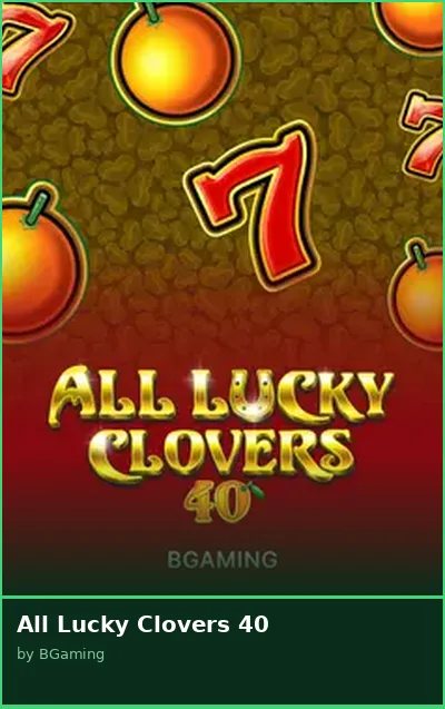 All Lucky Clovers 40