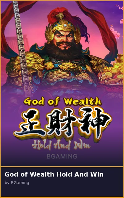 God of Wealth Hold And Win