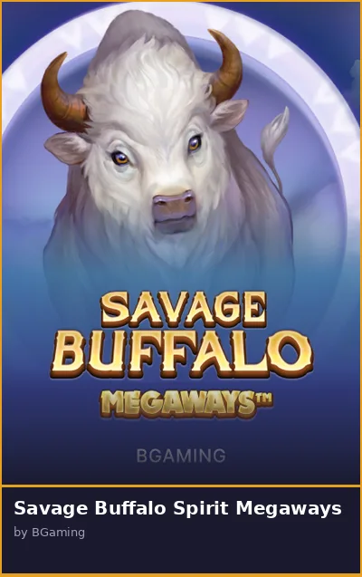 Savage Buffalo Spirit Megaways