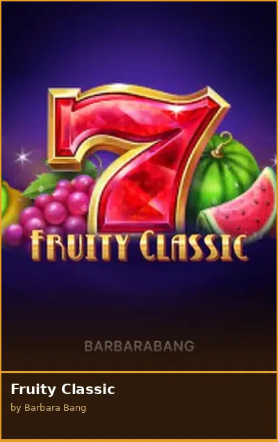Fruity Classic