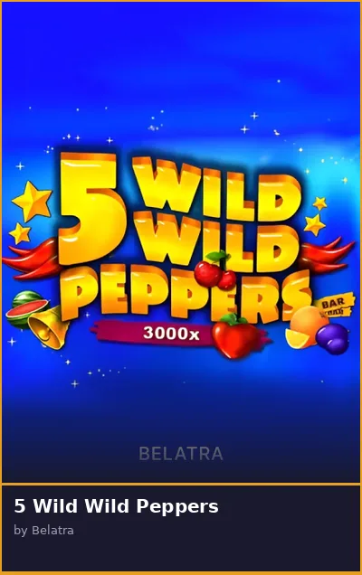 5 Wild Wild Peppers