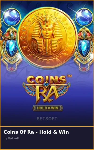 Coins Of Ra - Hold   Win