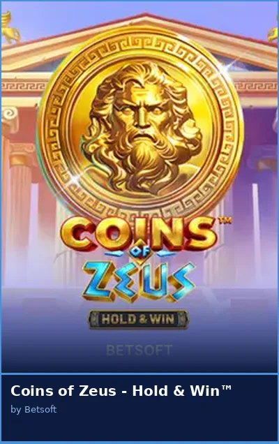Coins of Zeus - Hold   Win