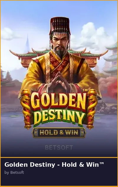 Golden Destiny - Hold   Win