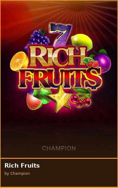 Rich Fruits