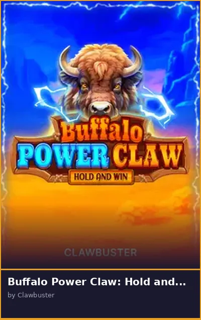 Buffalo Power Claw  Hold and Win