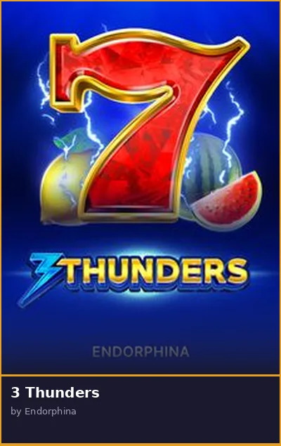 3 Thunders
