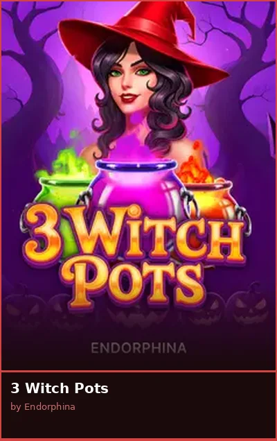 3 Witch Pots