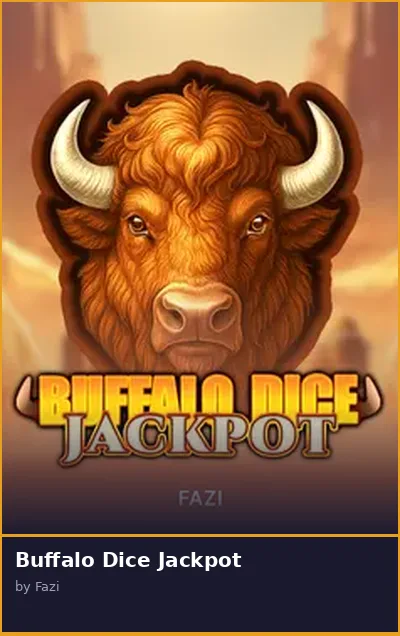 Buffalo Dice Jackpot
