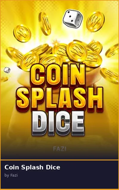 Coin Splash Dice