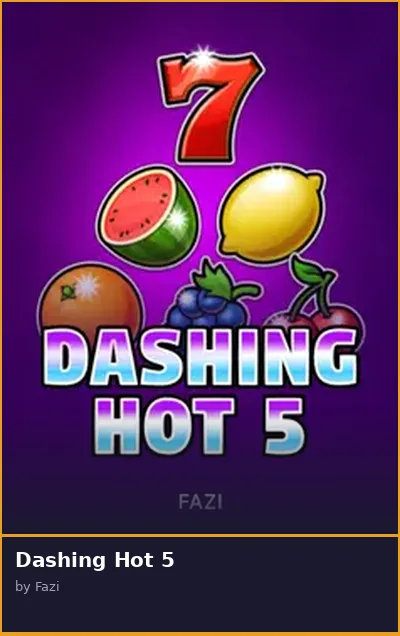 Dashing Hot 5