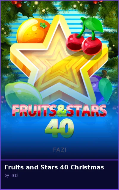Fruits and Stars 40 Christmas