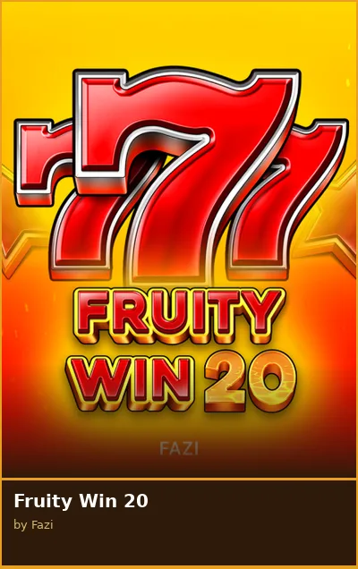 Fruity Win 20