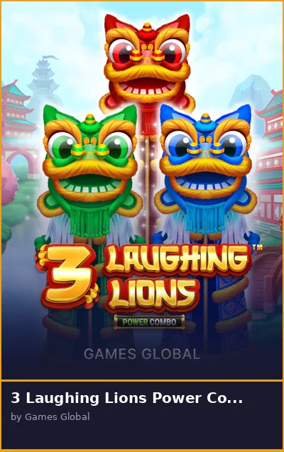 3 Laughing Lions Power Combo