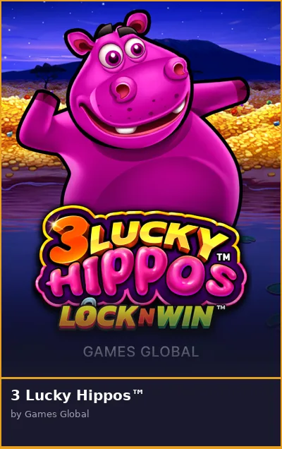 3 Lucky Hippos