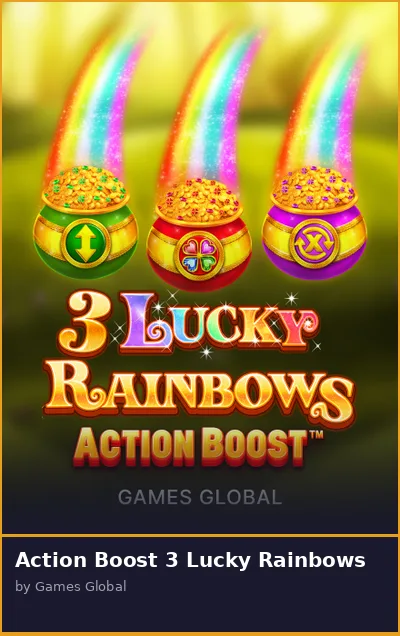 Action Boost 3 Lucky Rainbows
