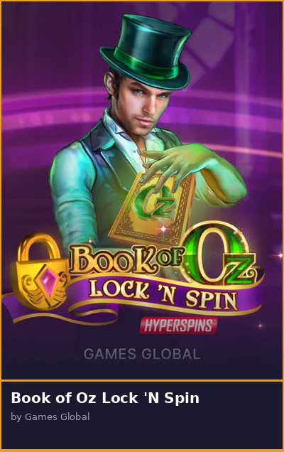 Book of Oz Lock  N Spin