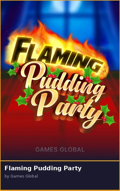 Flaming Pudding Party