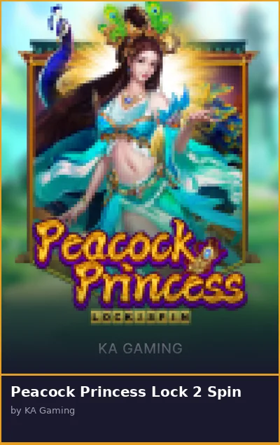 Peacock Princess Lock 2 Spin