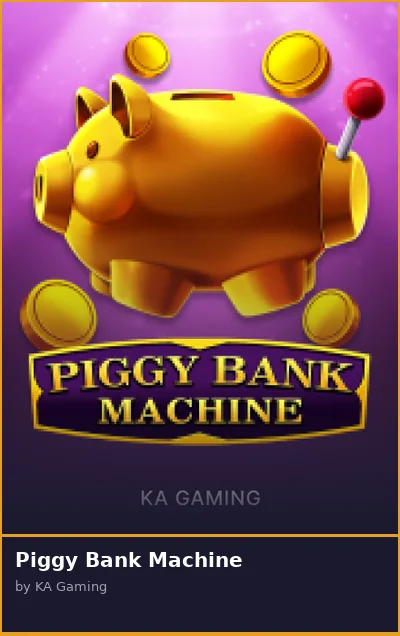 Piggy Bank Machine
