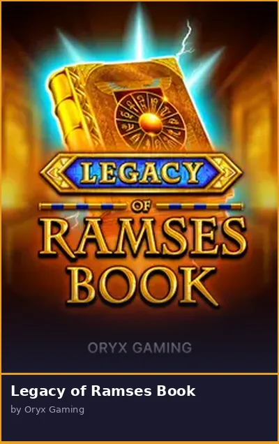 Legacy of Ramses Book