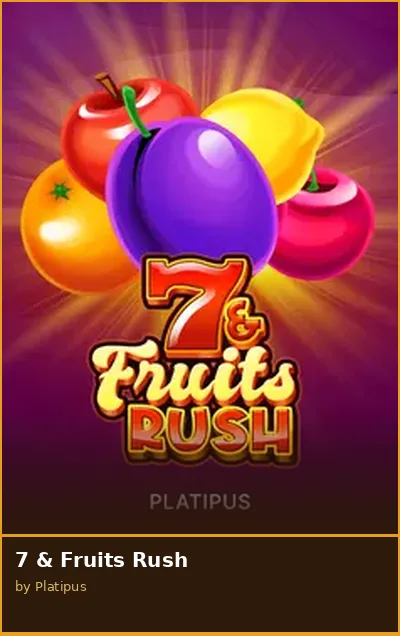 7   Fruits Rush