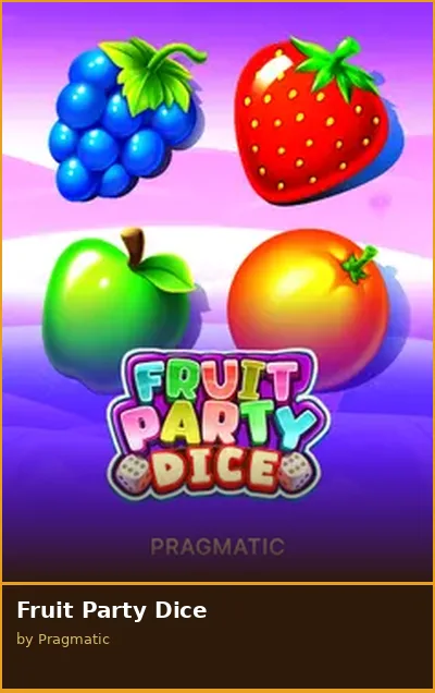 Fruit Party Dice