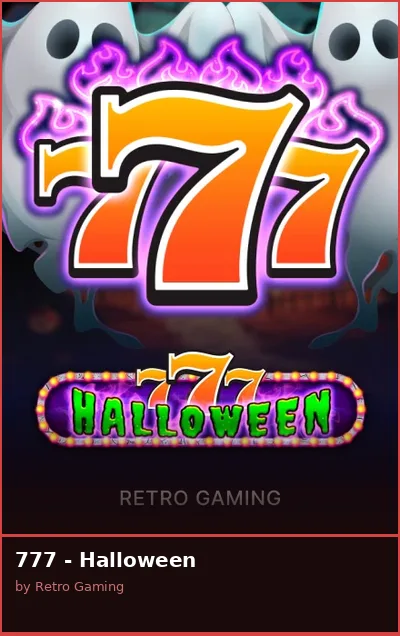 777 - Halloween