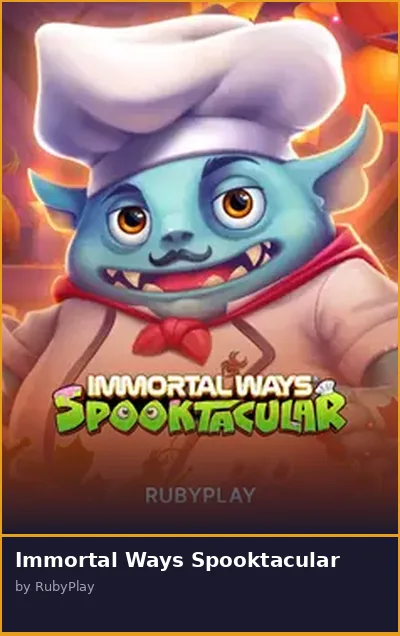 Immortal Ways Spooktacular