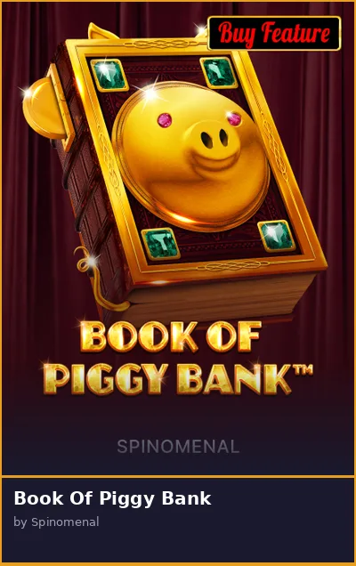 Book Of Piggy Bank