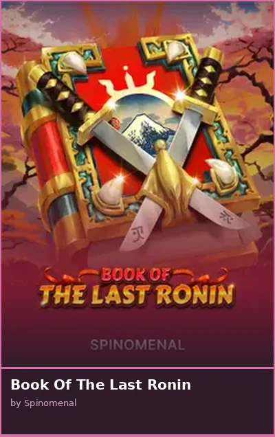 Book Of The Last Ronin