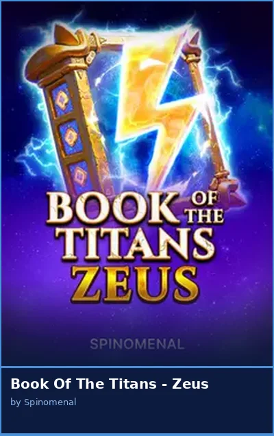 Book Of The Titans - Zeus