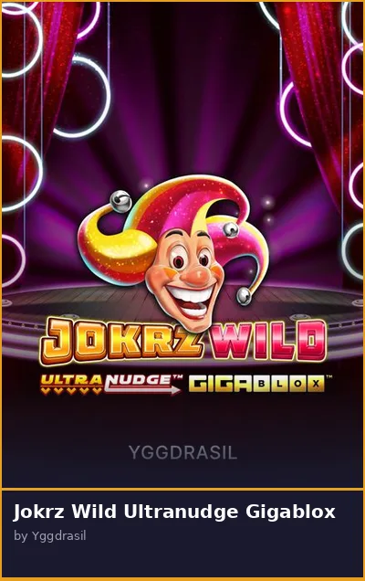 Jokrz Wild Ultranudge Gigablox
