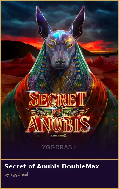 Secret of Anubis DoubleMax